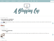 Tablet Screenshot of abloggingcup.com